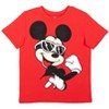 Disney Mickey Mouse 4 Piece Tank Top T-Shirt Athletic Shorts Set - 4 of 4