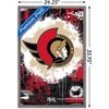 Trends International NHL Ottawa Senators - Maximalist Logo 23 Framed Wall Poster Prints - 3 of 4