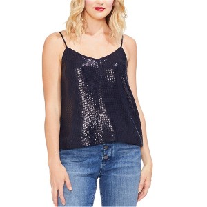 Vince Camuto Womens All Over Sequin Cami Tank Top - 1 of 1