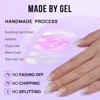 BTArtboxnails Vanilla Cream Square Nails - Press On Nails - 4 of 4