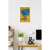 Trends International NHL St. Louis Blues - Logo 25 Framed Wall Poster Prints - 2 of 4