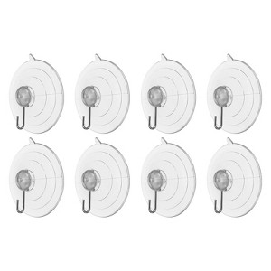 Unique Bargains Waterproof Load 2.2 Lbs Suction Cup Hooks and Hangers - 1 of 4