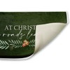 Stupell Industries All Roads Lead Home Christmas Printed Plush Bath Mat And Bath Rug, Design By Kim Allen, 18"X30" - 2 of 4