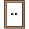 PosterPalooza | Photo Size Slim Profile Gold Picture Frame - UV Acrylic, Foam Board Backing, Hanging Hardware - 2 of 4