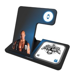Keyscaper Stone Cold Steve Austin Superstar 15-Watt 3 in 1 Charging Station - 1 of 4