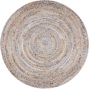 Nuloom Eliz Braided Denim and Jute Indoor Area Rug - 1 of 4