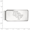 Black Bow Jewelry 10k White Gold Central Florida Knights NCAA Money Clip - 2 of 3