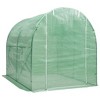 vidaXL Greenhouse 43.1 ft 6.6 ft.x6.6 ft.x6.6 ft. - 4 of 4