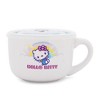 Silver Buffalo Sanrio Hello Kitty Clouds Ceramic Soup Mug With Vented Lid | Holds 24 Ounces - 2 of 4