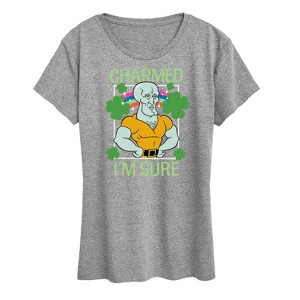 Women's - SpongeBob Squarepants - Charmed Im Sure Short Sleeve Graphic T-Shirt - 1 of 4