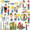 Beavis and Butthead Vinyl Large Deluxe Stickers Variety Pack - Set of 100 - 4 of 4