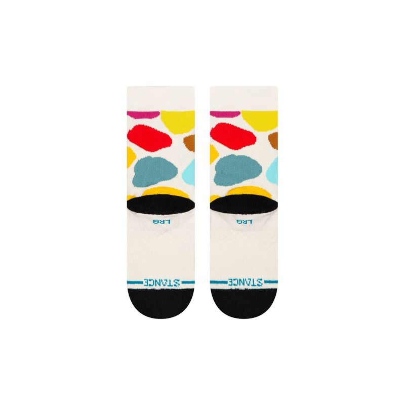 Stance Kids&#39; Abstract Dots Crew Socks - L, 4 of 12