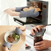 REGALWOVEN Oven Mitts and Pot Holders Sets of 6 Heat Resistant Kitchen Oven Gloves Sets with Non-Slip Silicone for Kitchen - 3 of 4