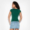 Women's Seamless Cap Sleeve Square Neck T-Shirt - Wild Fable™ - 3 of 4
