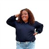 Women's Gianna Textured Solid V-neck Comfy Knit Top - VERY J - 3 of 3