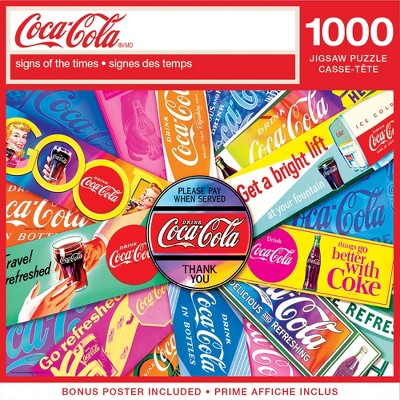 MasterPieces - Coca-Cola Signs of the Times 1000 Piece Puzzle