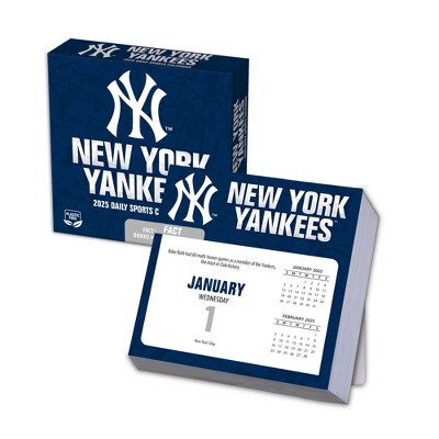 MLB New York Yankees 2025 Box Calendar