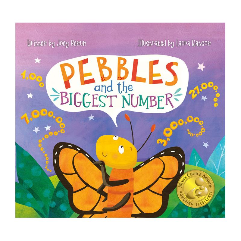 Pebbles and the Biggest Number - by  Joey Benun (Hardcover), 1 of 2