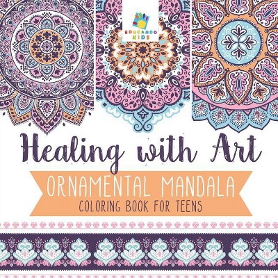 Mandala Coloring Book For Kids - (coloring Books For Kids) By Young  Dreamers Press (paperback) : Target