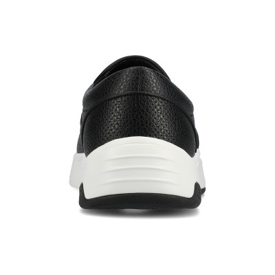 Vance Co. Vance Mens Townes Comfort Perforated Slip-on Sneaker, Black 10.5 — фото 3