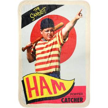 The Sandlot Ham Porter Soft Plush Fleece Throw Blanket 45" x 60" Multicoloured