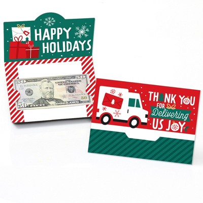 Christmas Card Organizer with 24-count Premium Cards and Envelopes