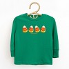 SmileyWorld Candy Corn Smiles - Toddler Long Sleeve Graphic Tee and Youth Long Sleeve Graphic T-Shirt - 2 of 3