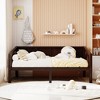 NicBex Twin/Full Modern Bed Frame Sofa Bed with Bedside Rails,High-Legged Daybed Platform Bed for Bedroom,Study,Kids Room - 2 of 4