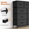 CAVINAS  9-Drawer Dresser with 2 Columns and 4 Rows,Modern Storage Cabinet Dresser for Bedroom,Entryway,Metal Frame - 3 of 4