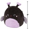 Squishmallows 8" Citlalli the Black and Purple Ladybug W/ Heart Antennae- Official Jazwares Valentines Day Plush - Gift for Kids, Girls & Boys - image 2 of 3