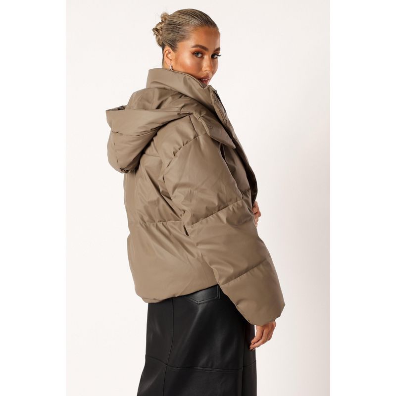 Petal and Pup Womens Tania Puffer Jacket, 3 of 7