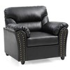 Modern Upholstered Accent Chair with Sturdy Construction and Quick Assembly for Living Room - 2 of 4