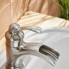BWE Waterfall Single Hole Single-Handle Low-Arc Bathroom Faucet With Supply Line - 4 of 4