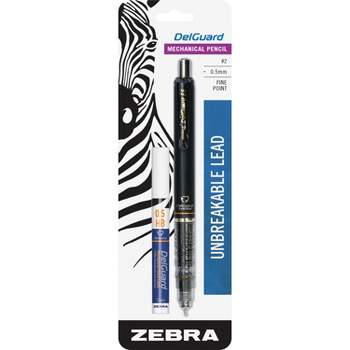Zebra Mechanical Pencil 0.5 mm Unbreakable Lead Black 58611