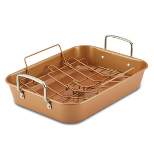 Ayesha Curry 11"x15" Copper Nonstick Roasting Pan