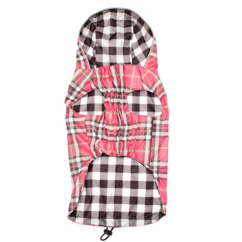 The Worthy Dog Water-Resistant Plaid London Raincoat, 2 of 7