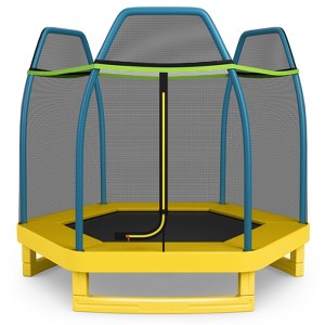 Infans 7FT Kids Trampoline Outdoor Indoor Recreational Bounce Jumper - 1 of 4