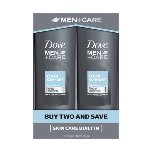 Dove Men Care Clean Comfort Body And Face Wash Target