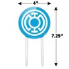 Green Lantern Blackest Night Blue Lantern Logo Acrylic Cake Topper - 2 of 4