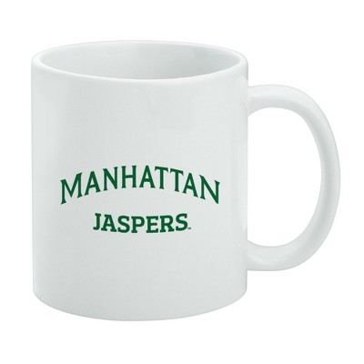 Manhattan College Secondary Logo Ceramic Coffee Mug Novelty Gift Mugs for Coffee Tea and Hot Drinks 11oz White