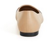 Women's Plus Size WIDE FIT Ebony Ballet Flat - almond | CITY CHIC - 3 of 4