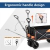 EchoSmile 7 cu. ft Metal Garden Cart - 3 of 4