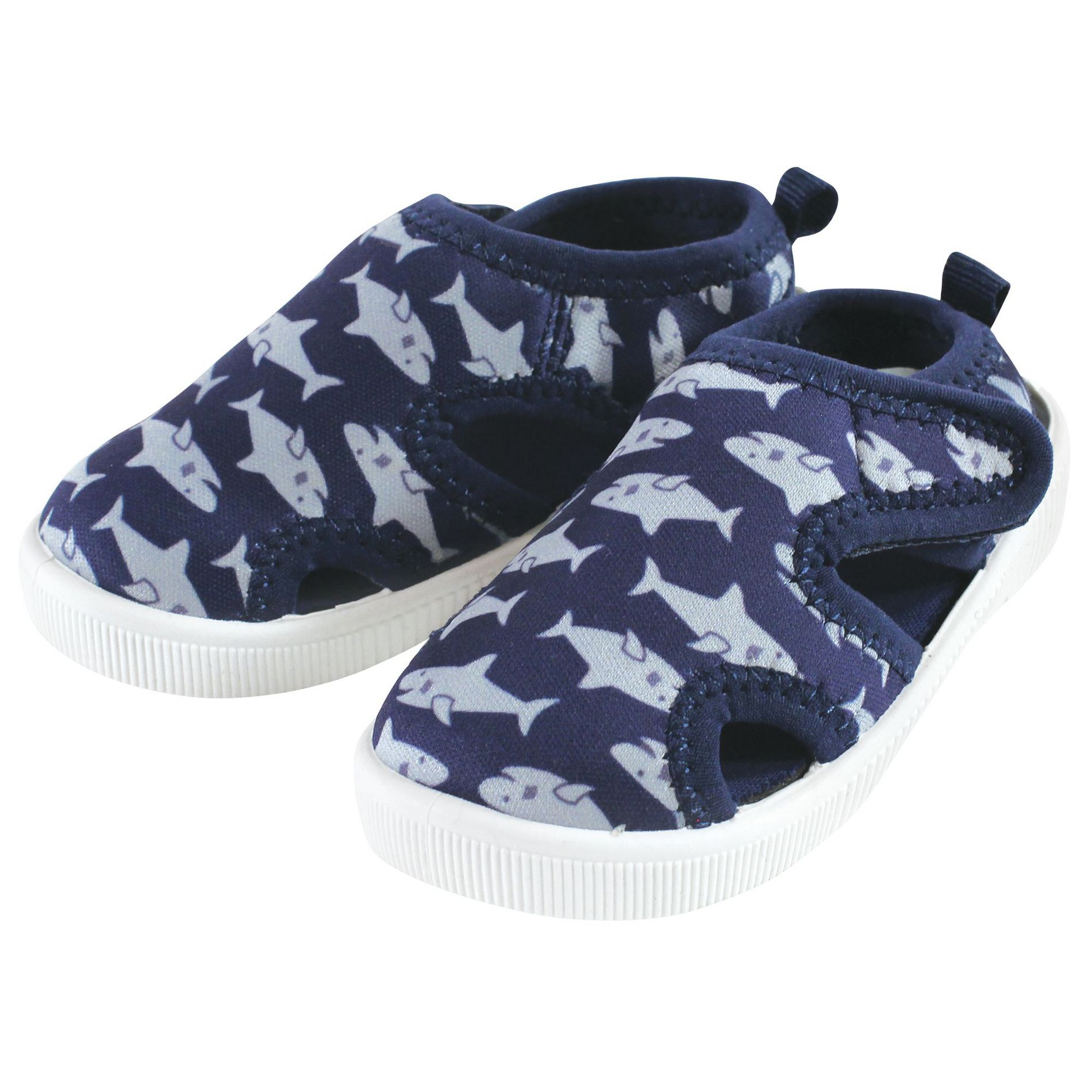 Hudson Baby Infant, Toddler and Kids Boy Sandal and Water Shoe, Navy Shark, 11 Little Kid
