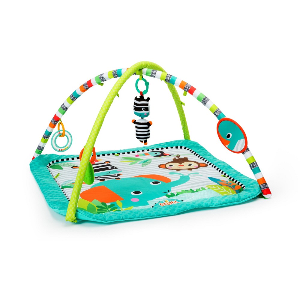 UPC 074451520394 product image for Bright Starts Zig-Zag Safari Activity Gym | upcitemdb.com