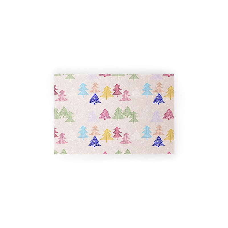 Showmemars Xmas forrest pattern Looped Vinyl Welcome Mat - Society6, 1 of 6