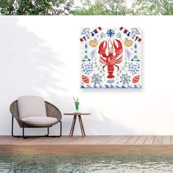 "Maritime Delight IV" Outdoor Canvas