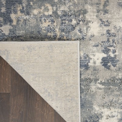 Mineral Hues Handmade Abstract 5' x 7' Beige/Grey Synthetic Rug