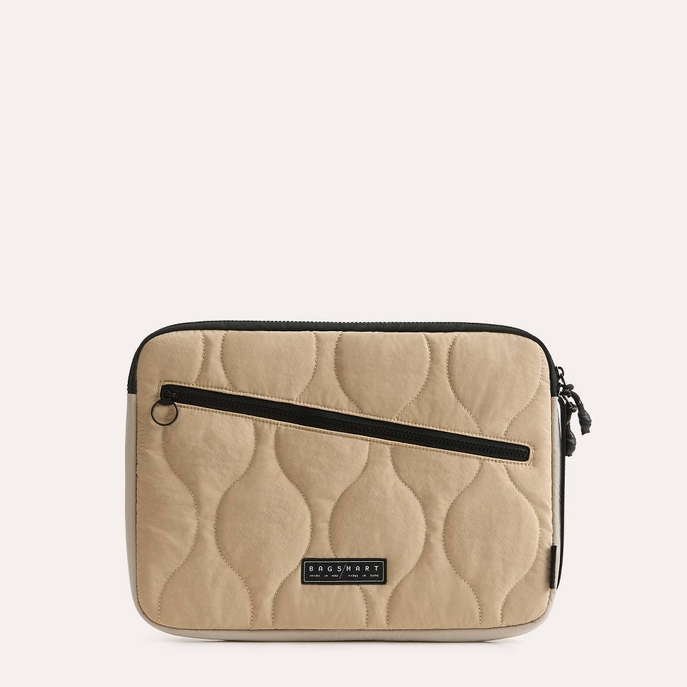 Bagsmart Paz Laptop Sleeve Bag - Grullo Brown