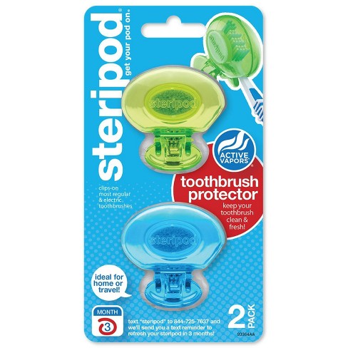 steripod 2pk toothbrush trial clip target