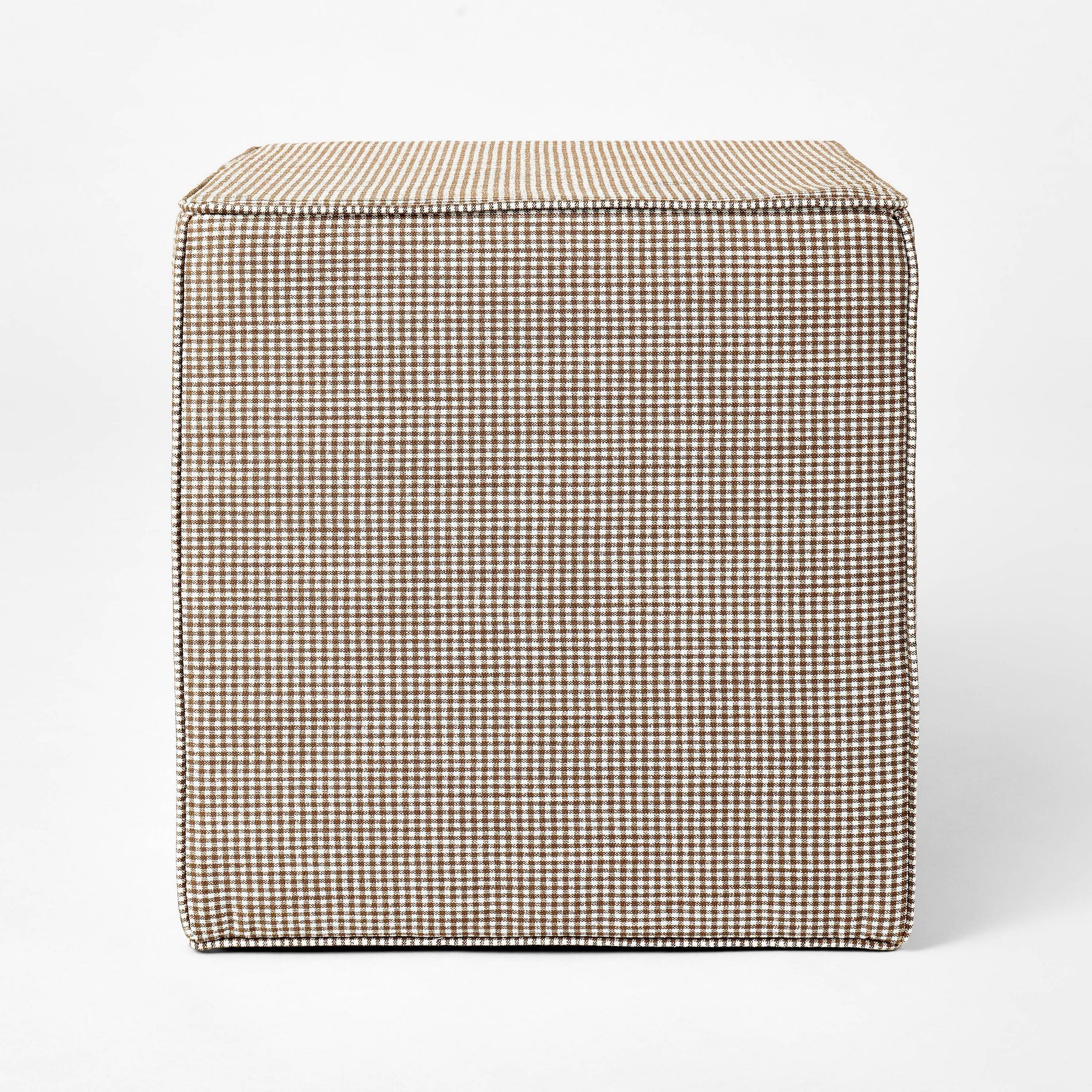 Lynwood Square Upholstered Cube Ottoman - Threshold™ designed with Studio McGee